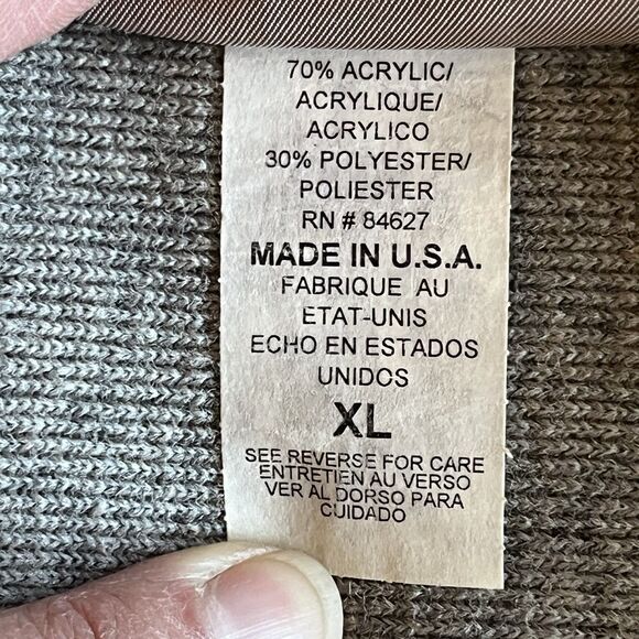 Andrea Faye Womens XL Fleece Vest Cozy Cabincore Wildlife Outdoors Camp Hike - Picture 8 of 10